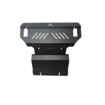 Protection sous moteur et de la radiateur Mitsubishi Pajero 2