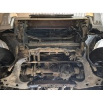 Protection sous moteur et de la radiateur Mitsubishi Pajero 2