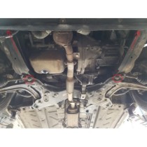 Protection sous moteur et de la boîte de vitesse Fiat 500