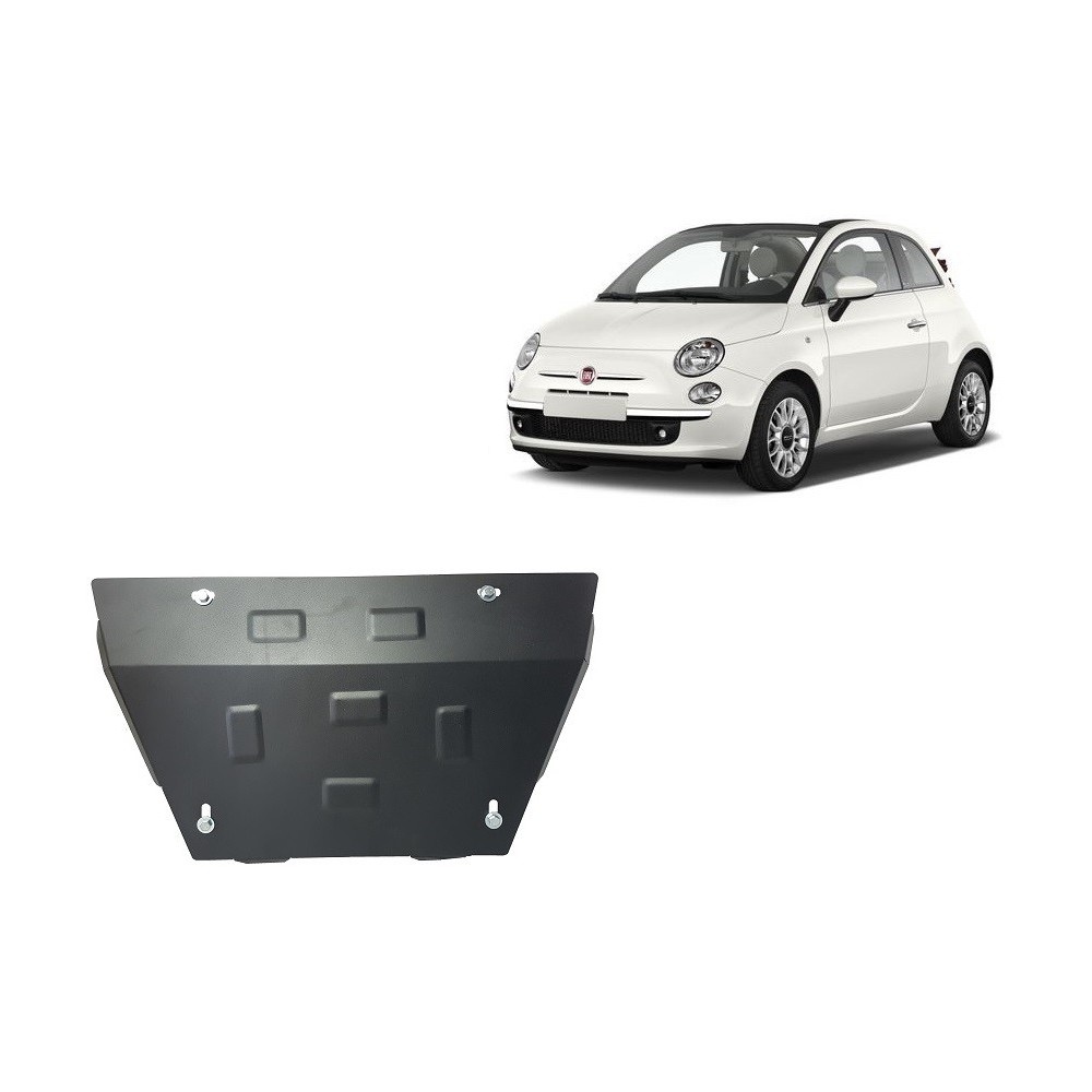 Protection sous moteur et de la boîte de vitesse Fiat 500