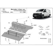 Protection sous moteur et de la boîte de vitesse Mercedes V-Class W447 2.2 D, 4x2