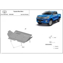 Protection Sous Moteur Toyota Hilux Revo - Aluminium