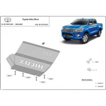 Protection de radiateur Toyota Hilux Revo - Aluminium