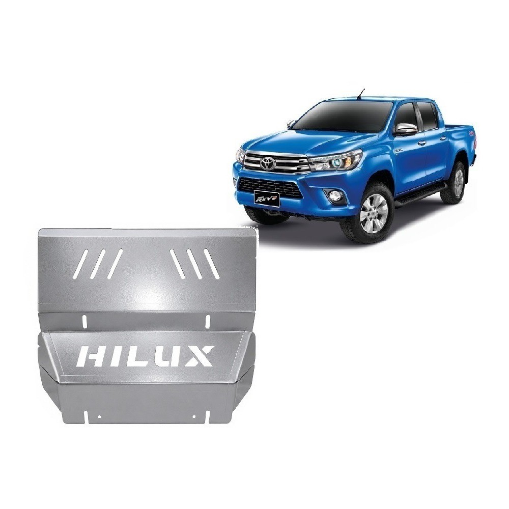 Protection de radiateur Toyota Hilux Revo - Aluminium