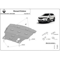 Protection sous moteur et de la boîte de vitesse Renault Koleos