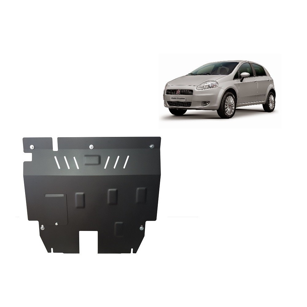 Protection sous moteur et de la boîte de vitesse Fiat Punto