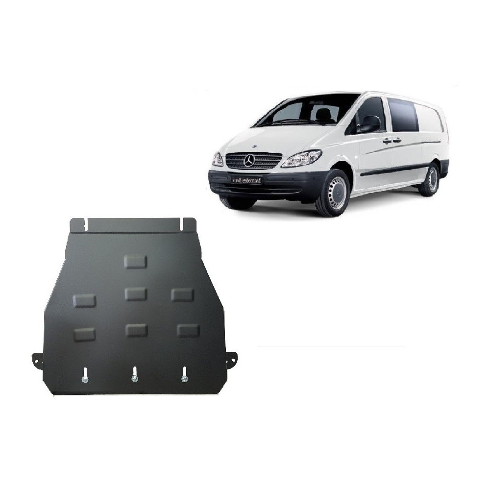 Protection de la boîte de vitesse Mercedes Vito W639 - 2.2 D 4x2
