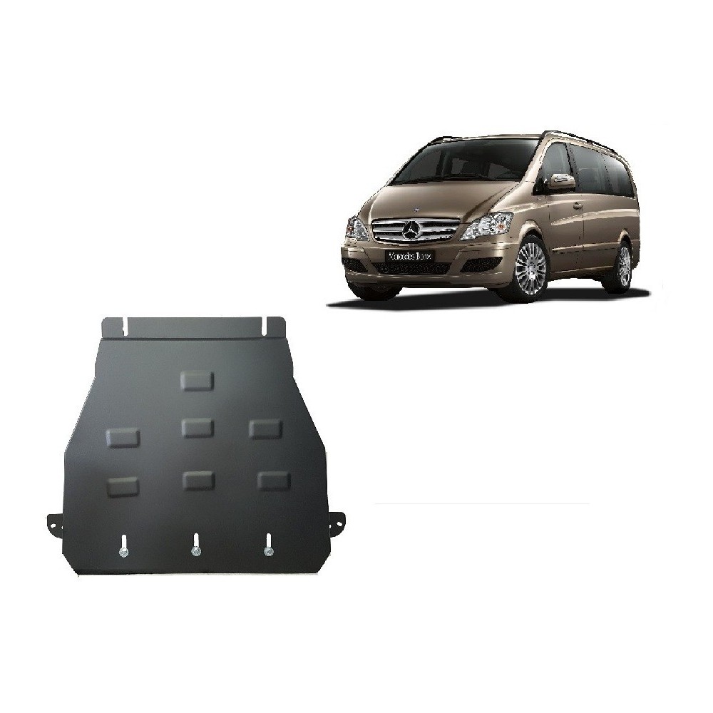 Protection de la boîte de vitesse Mercedes Viano W639 - 2.2 D 4x2