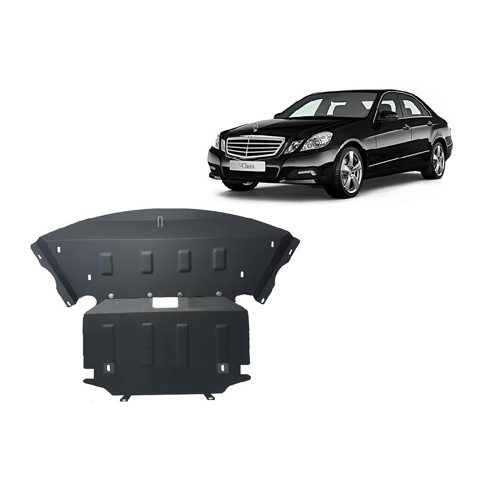 Protection sous moteur et de la radiateur Mercedes E-Classe W212 - 4x4
