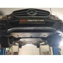 Protection sous moteur et de la radiateur Mercedes E-Classe W212 - 4x4