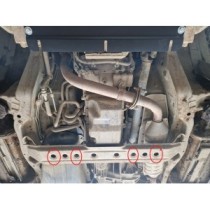 Protection de la boîte de vitesse Mitsubishi Pajero 3