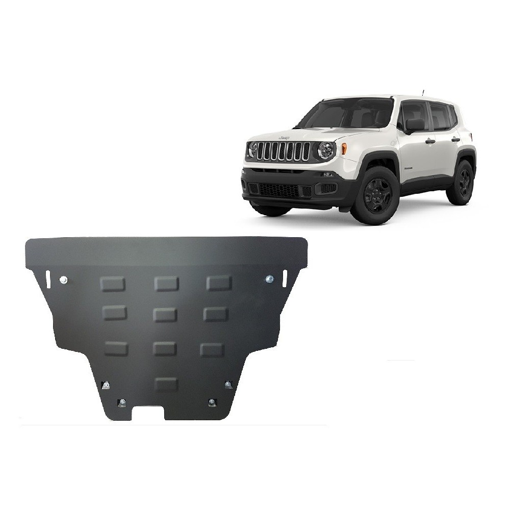 Protection sous moteur et de la boîte de vitesse Jeep Renegade
