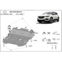 Protection sous moteur et de la boîte de vitesse Opel Grandland X
