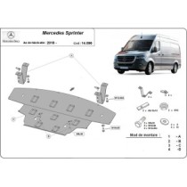 Protection sous moteur et de la radiateur Mercedes Sprinter- Propulsion