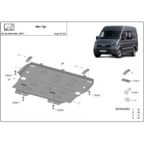 Protection sous moteur et de la boîte de vitesse MAN Tge
