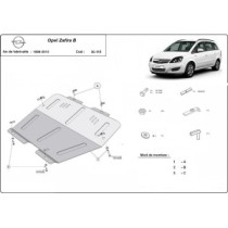 Protection sous moteur et de la boîte de vitesse Opel Zafira B