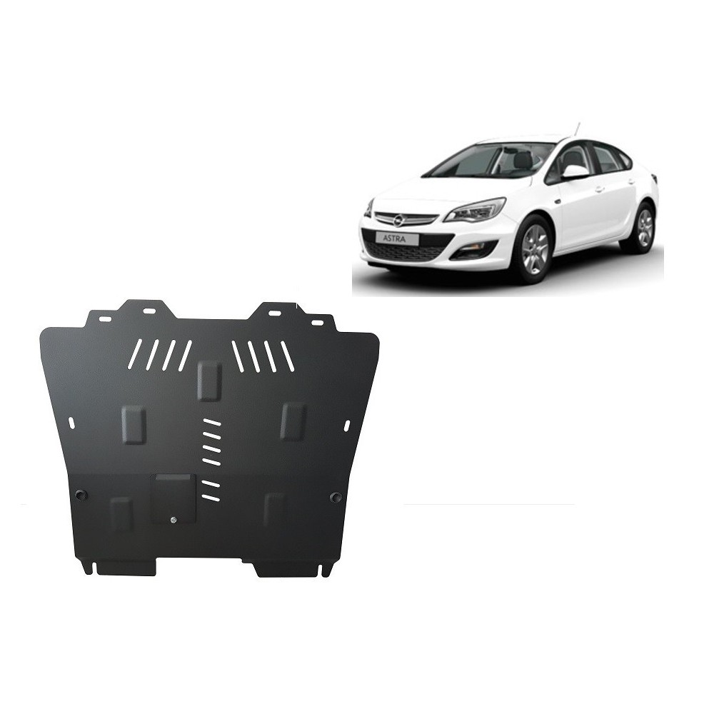 Protection sous moteur et de la boîte de vitesse Opel Astra J Sedan