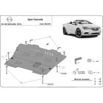 Protection sous moteur et de la boîte de vitesse Opel Cascada