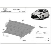 Protection sous moteur et de la boîte de vitesse Toyota Aygo AB40
