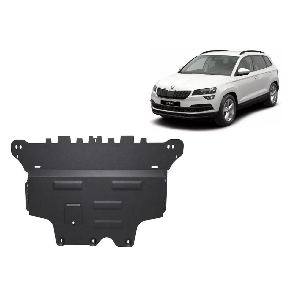 Protection sous moteur et de la boîte de vitesse Skoda Karoq