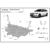 Protection sous moteur et de la boîte de vitesse Skoda Octavia 3
