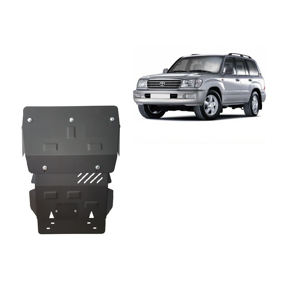 Protection sous moteur et de la radiateur Toyota Land Cruiser J100