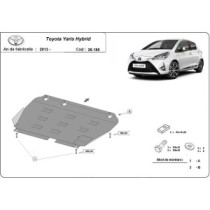 Protection sous moteur et de la boîte de vitesse Toyota Yaris XP150