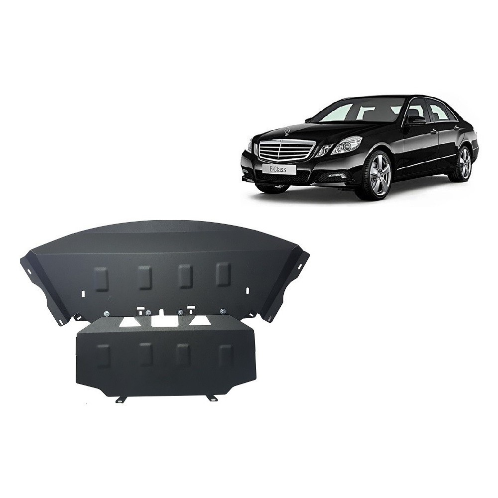 Protection sous moteur et de la radiateur Mercedes E-Classe W212
