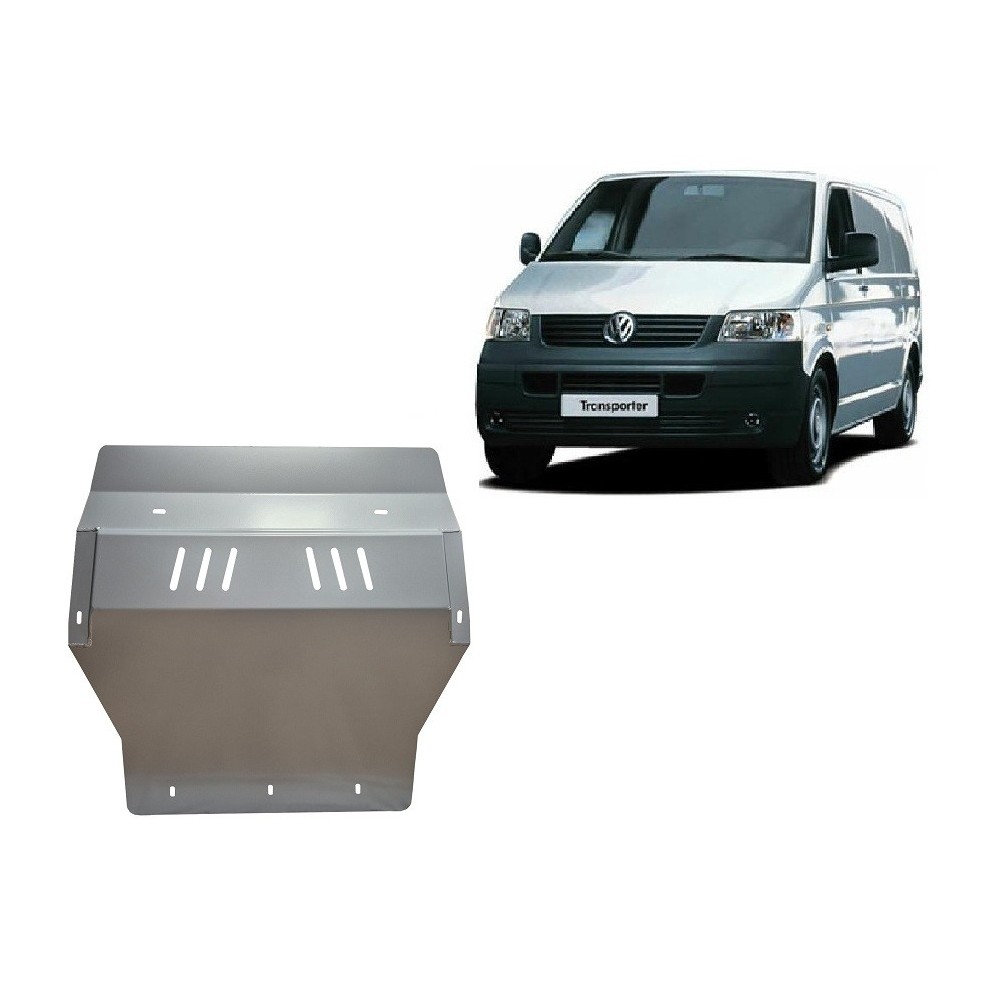 Protection sous moteur et de la boîte de vitesse Volkswagen Transporter T5 Aluminium
