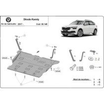 Protection sous moteur et de la boîte de vitesse Skoda Kamiq