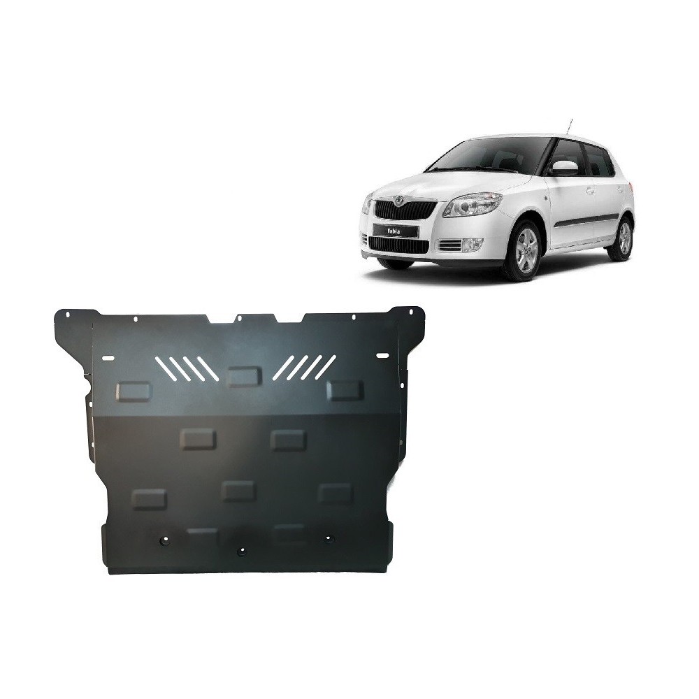 Protection sous moteur et de la boîte de vitesse Skoda Fabia