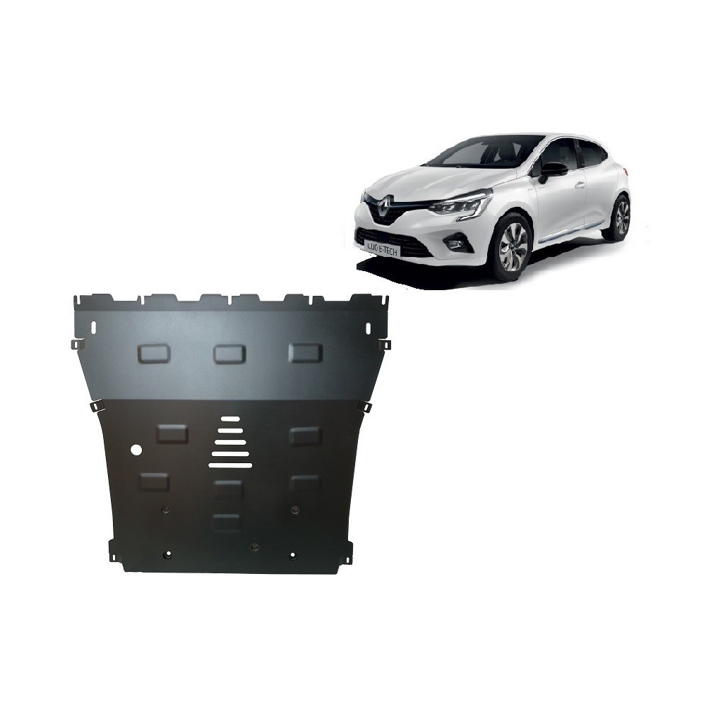 Protection sous moteur et de la boîte de vitesse Renault Clio 5