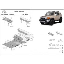 Protection sous moteur Toyota Fj Cruiser