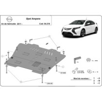 Protection sous moteur et de la boîte de vitesse Opel Ampera