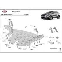 Protection sous moteur et de la boîte de vitesse Kia Sportage