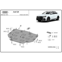 Protection de la boîte de vitesse Audi Q8