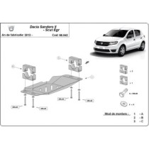 Protection sous système Stop&Go, EGR Dacia Sandero 2