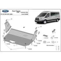 Protection sous moteur et de la boîte de vitesse Ford Transit - Traction