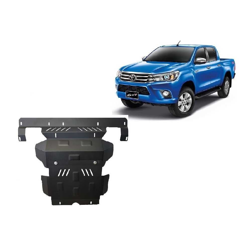 Protection sous moteur et de la radiateur Toyota Hilux Revo