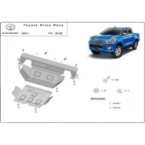 Protection sous moteur et de la radiateur Toyota Hilux Revo