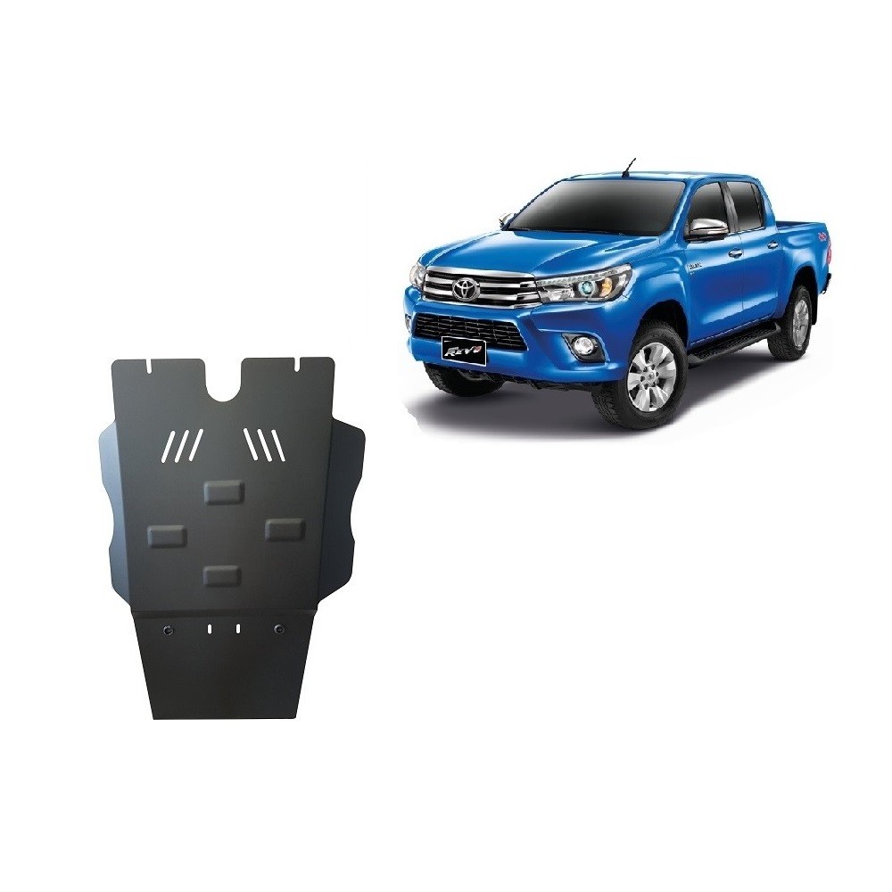 Protection de la boîte de vitesse et de la filtre à particules Toyota Hilux Revo