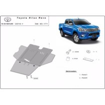 Protection de la boîte de vitesse et de la filtre à particules Toyota Hilux Revo