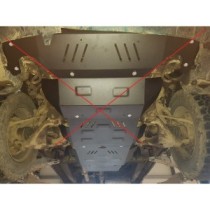 Protection de la boîte de vitesse et de la filtre à particules Toyota Hilux Revo
