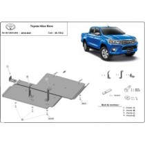 Protection du différentiel Toyota Hilux Revo