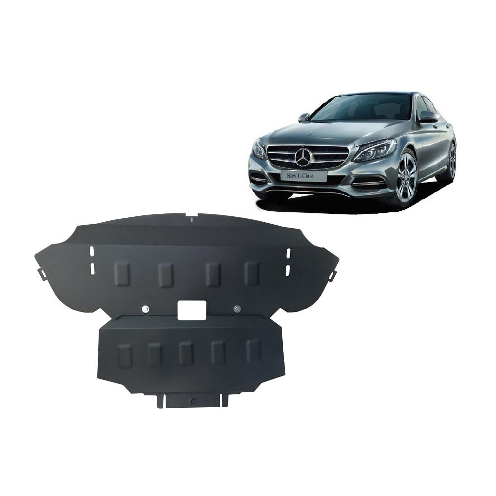 Protection sous moteur et de la radiateur Mercedes C-Class W205