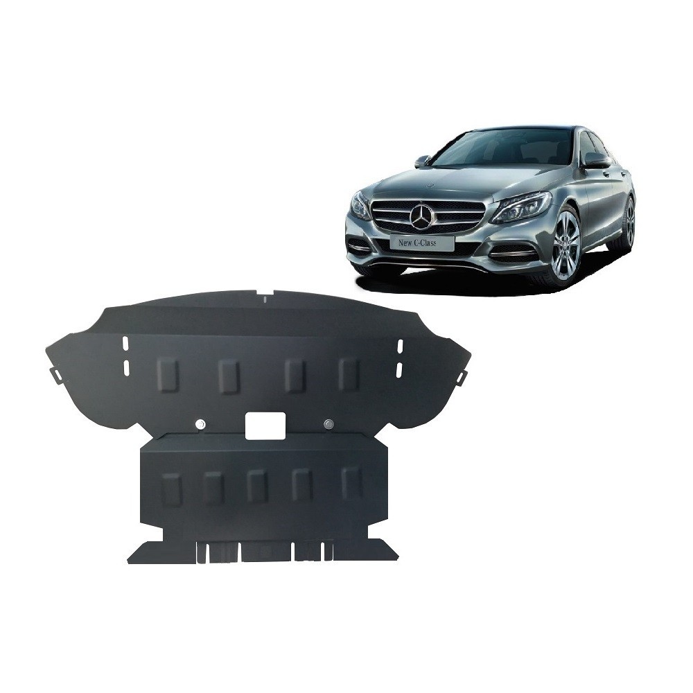 Protection sous moteur et de la radiateur Mercedes C-Class W205 4x4