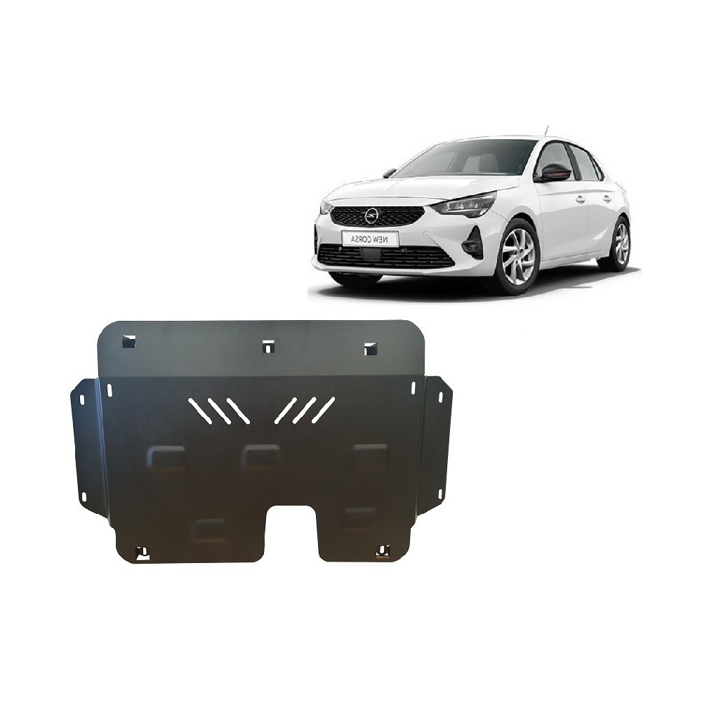 Protection sous moteur et de la boîte de vitesse Opel Corsa F