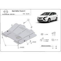 Protection sous moteur et de la boîte de vitesse Opel Zafira C