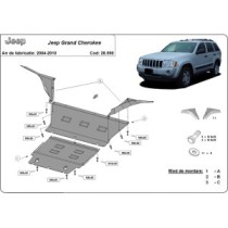 Protection sous moteur Jeep Grand Cherokee