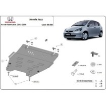 Protection sous moteur et de la boîte de vitesse Honda Jazz